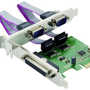 Conceptronic SPC01G 1 + 2 poorten Seriële/parallelle interfacekaart PCI-Express, Parallel (IEEE 1284), Serieel (9-pol.) Conceptronic SPC01G 1 + 2 poorten Seriële/parallelle interfacekaart PCI-Express, Parallel (IEEE 1284), Serieel (9-pol.)