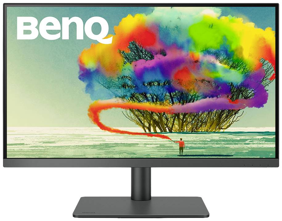 BenQ PD2705U LED-monitor Energielabel G (A - G) 68.6 cm (27 inch) 3840 x 2160 Pixel 16:9 5 ms HDMI, Hoofdtelefoon (3.5 m