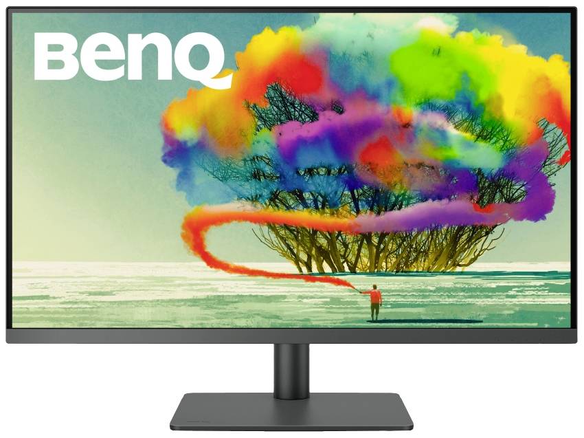 BenQ PD3205U LCD-monitor Energielabel F (A - G) 80 cm (31.5 inch) 3840 x 2160 Pixel 16:9 5 ms HDMI, Hoofdtelefoon (3.5 m