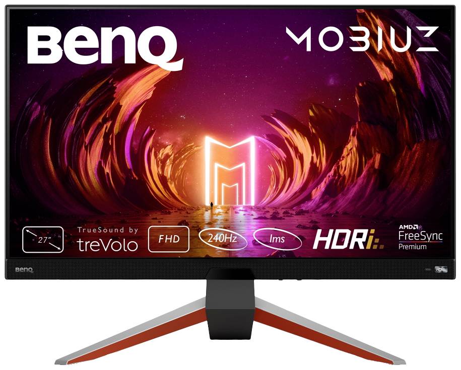 BenQ EX270M LED-monitor Energielabel E (A - G) 68.6 cm (27 inch) 1920 x 1080 Pixel 16:9 1 ms HDMI, Hoofdtelefoon (3.5 mm