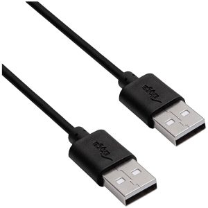 Akyga AK-USB-11 USB-kabel USB 2.0 USB-A stekker, USB-A stekker 1.80 m Zwart Akyga AK-USB-11 USB-kabel USB 2.0 USB-A stekker, USB-A stekker 1.80 m Zwart