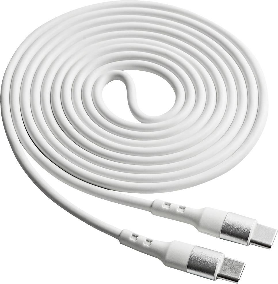 Akyga AK-USB-41 USB-kabel USB 2.0 USB-C stekker, USB-C stekker 1.80 m Wit
