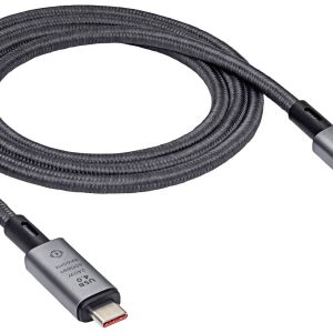 Akyga AK-USB-45 USB-kabel USB-C stekker, USB-C stekker 1.00 m Grijs Akyga AK-USB-45 USB-kabel USB-C stekker, USB-C stekker 1.00 m Grijs