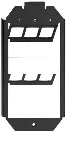 Rutenbeck KMK-GT 2 Montage-accessoires Keystone 2 stuk(s)