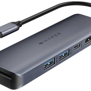HYPER HyperDrive EcoSmart Gen.2 Hub USB-C dockingstation Geschikt voor merk (dockingstation): Universeel USB-C Power Del HYPER HyperDrive EcoSmart Gen.2 Hub USB-C dockingstation Geschikt voor merk (dockingstation): Universeel USB-C Power Del