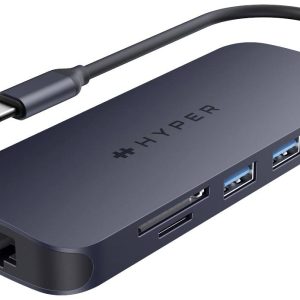 HYPER HyperDrive EcoSmart Gen.2 Hub USB-C dockingstation Geschikt voor merk (dockingstation): Universeel HYPER HyperDrive EcoSmart Gen.2 Hub USB-C dockingstation Geschikt voor merk (dockingstation): Universeel