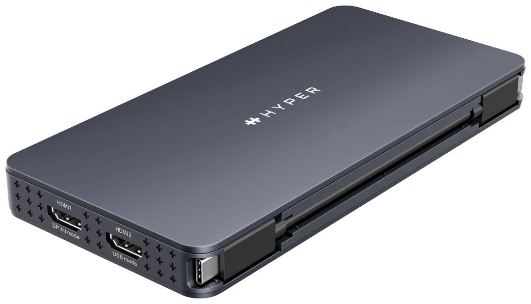 HYPER HyperDrive Silicon Motion Docking USB-C dockingstation Geschikt voor merk (dockingstation): Universeel USB-C Power