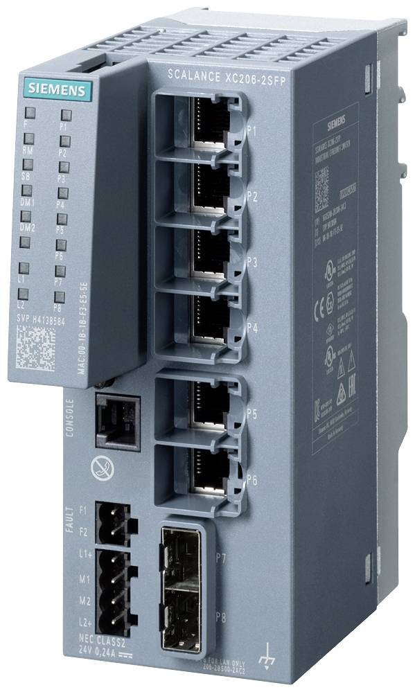 Siemens 6AG12062BS007AC2 6AG1206-2BS00-7AC2 Industrial Ethernet Switch