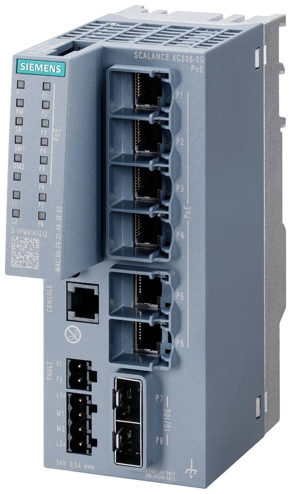 Siemens 6GK52062RS005AC2 6GK5206-2RS00-5AC2 Industrial Ethernet Switch