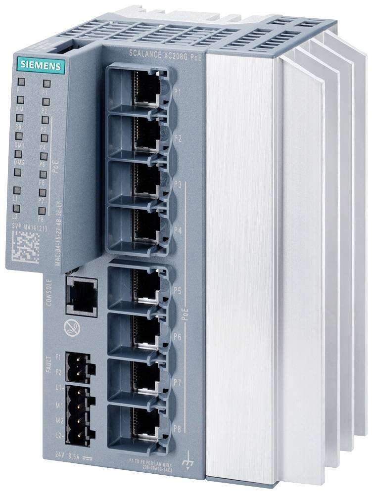 Siemens 6GK52080RA002AC2 6GK5208-0RA00-2AC2 Industrial Ethernet Switch