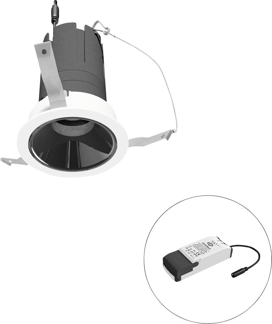EVN F01R09SM1330L38P F01R09SM1330L38P LED-plafondspot
