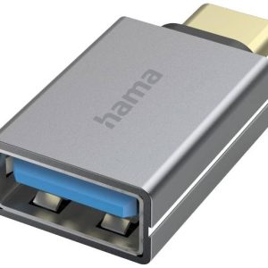 Hama USB 3.2 Gen 1 (USB 3.0) Adapter [1x USB 3.2 Gen 1 stekker C (USB 3.0) – 1x USB 3.2 Gen 1 bus A (USB 3.0)]