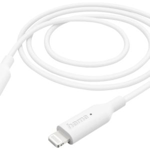 Hama 00201598 USB-laadkabel USB 2.0 Apple Lightning stekker, USB-C stekker 1.00 m Wit Hama 00201598 USB-laadkabel USB 2.0 Apple Lightning stekker, USB-C stekker 1.00 m Wit
