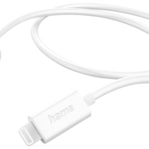 Hama 00201581 USB-laadkabel USB 2.0 Apple Lightning stekker, USB-A stekker 1.50 m Wit Hama 00201581 USB-laadkabel USB 2.0 Apple Lightning stekker, USB-A stekker 1.50 m Wit