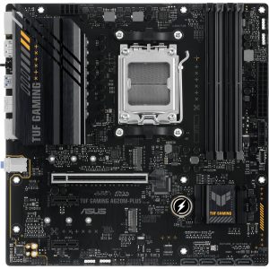 Asus TUF GAMING A620M-PLUS Moederbord Socket AMD AM5 Vormfactor Micro-ATX Moederbord chipset AMD® A620