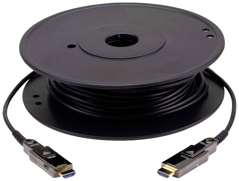 ATEN VE7831A HDMI-kabel HDMI Verlengkabel HDMI-A-stekker 10 m Zwart 4K UHD