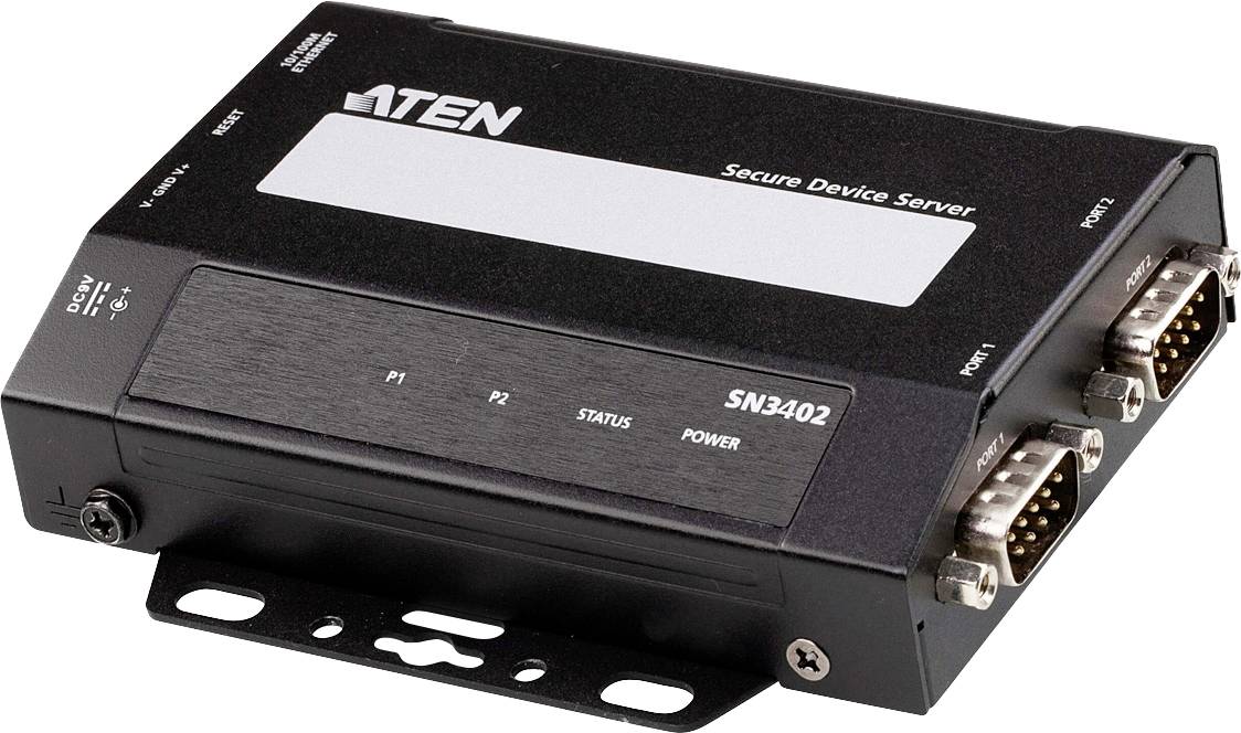 ATEN 2-Port RS-232/422/485 Secure Device Server 2 poorten