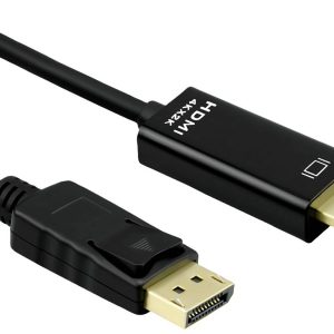 ROLINE DisplayPort Kabel DP – UHDTV, Dun, M/M, zwart, 2 m