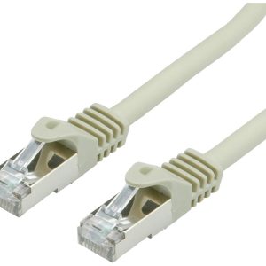 VALUE S/FTP-kabel Cat.7, met RJ-45-connectoren (500 MHz / Klasse EA), grijs, 2 m VALUE S/FTP-kabel Cat.7, met RJ-45-connectoren (500 MHz / Klasse EA), grijs, 2 m