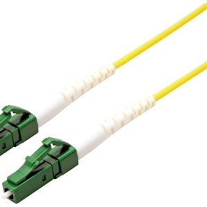 ROLINE glasvezelkabel 9/125 µm OS2, LC/LC, LSOH, APC, simplex, geel, 2 m