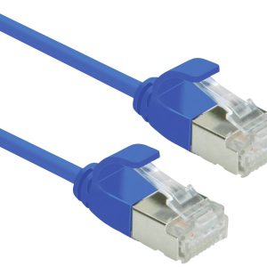 ROLINE F/UTP DataCenter Patchkabel Cat.6A (Class EA), LSOH, extra dun, blauw, 1,5 m ROLINE F/UTP DataCenter Patchkabel Cat.6A (Class EA), LSOH, extra dun, blauw, 1,5 m