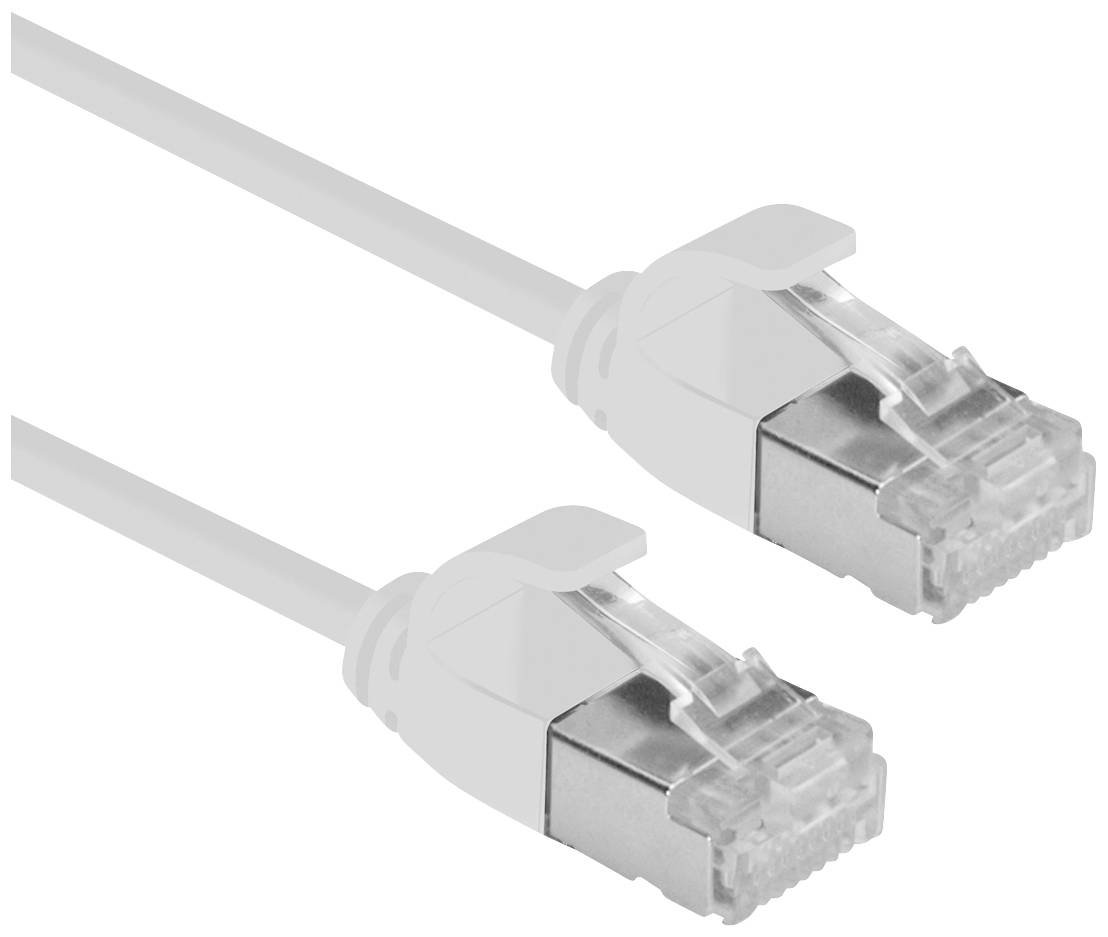 ROLINE F/UTP DataCenter Patchkabel Cat.6A (Class EA), LSOH, extra dun, grijs, 5 m