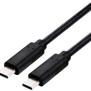 ROLINE USB4 Gen3x2 Kabel, C-C, M/M, 8K UHD-2, 40Gbit/s, 100W, zwart, 1 m
