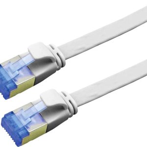 VALUE FTP patchkabel, Cat.6A (Class EA), extra plat, grijs, 3 m VALUE FTP patchkabel, Cat.6A (Class EA), extra plat, grijs, 3 m