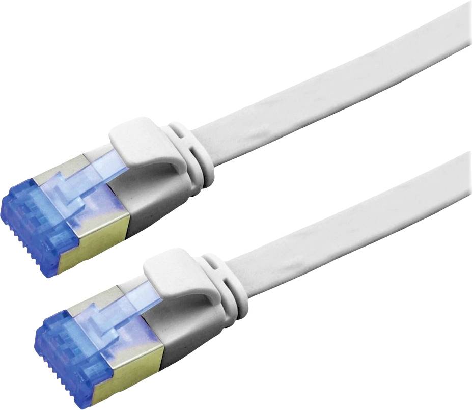 VALUE FTP patchkabel, Cat.6A (Class EA), extra plat, grijs, 3 m