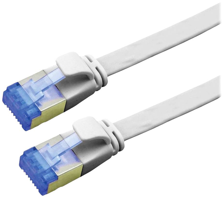 VALUE FTP patchkabel, Cat.6A (Class EA), extra plat, grijs, 5 m