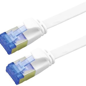 VALUE FTP patchkabel, Cat.6A (Class EA), extra plat, wit, 1 m VALUE FTP patchkabel, Cat.6A (Class EA), extra plat, wit, 1 m