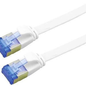 VALUE FTP patchkabel, Cat.6A (Class EA), extra plat, wit, 2 m VALUE FTP patchkabel, Cat.6A (Class EA), extra plat, wit, 2 m