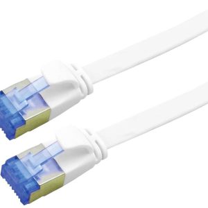VALUE FTP patchkabel, Cat.6A (Class EA), extra plat, wit, 5 m VALUE FTP patchkabel, Cat.6A (Class EA), extra plat, wit, 5 m