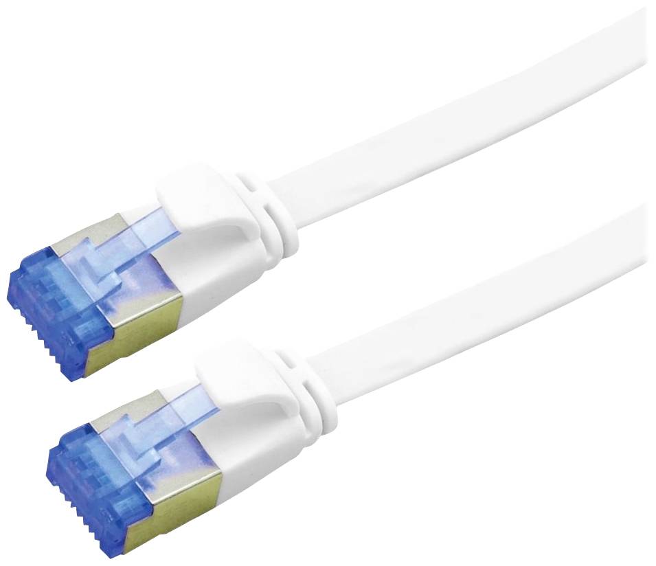 VALUE FTP patchkabel, Cat.6A (Class EA), extra plat, wit, 5 m