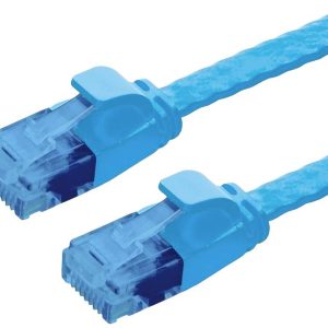 VALUE UTP patchkabel, Cat.6A (Class EA), extra plat, blauw, 3 m VALUE UTP patchkabel, Cat.6A (Class EA), extra plat, blauw, 3 m