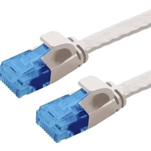 VALUE UTP patchkabel, Cat.6A (Class EA), extra plat, grijs, 0,5 m VALUE UTP patchkabel, Cat.6A (Class EA), extra plat, grijs, 0,5 m
