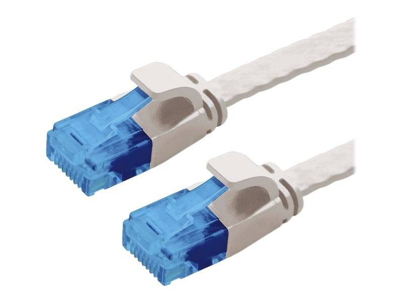 VALUE UTP patchkabel, Cat.6A (Class EA), extra plat, grijs, 0,5 m