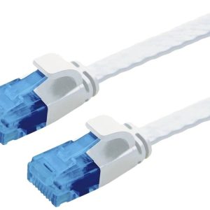 VALUE UTP patchkabel, Cat.6A (Class EA), extra plat, wit, 2 m