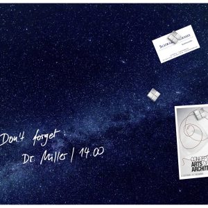 Sigel Artverum Galaxy GL283 Glazen magneetbord (b x h) 60 cm x 40 cm Blauw Sigel Artverum Galaxy GL283 Glazen magneetbord (b x h) 60 cm x 40 cm Blauw
