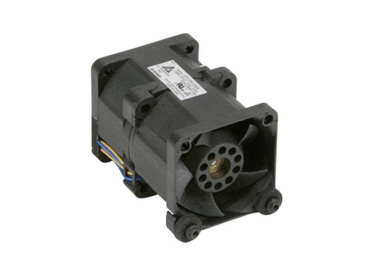 Supermicro Counter-rotating fan CPU-koellichaam met ventilator Beige, Zwart (b x h x d) 4 x 5.6 x 4 cm Dubbele ventilato