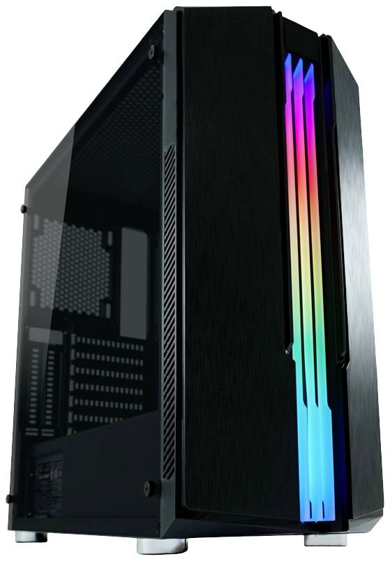 LC Power Gaming 702B - Skyscraper_X Midi-tower PC-behuizing Zwart