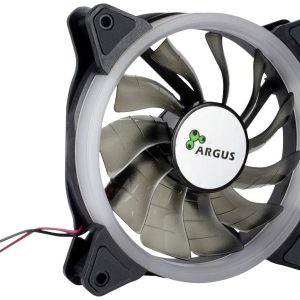 Inter-Tech INTER-TECH – Argus RS-051 RGB – Gehäuselüfter – 120 mm CPU-koellichaam met ventilator Zwart (b x h x d) 120 x Inter-Tech INTER-TECH – Argus RS-051 RGB – Gehäuselüfter – 120 mm CPU-koellichaam met ventilator Zwart (b x h x d) 120 x