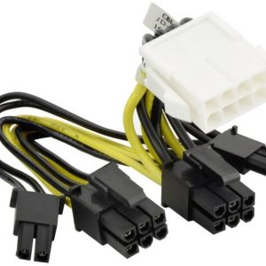 Supermicro Stroom Aansluitkabel 0.05 m Zwart, Wit, Geel Supermicro Stroom Aansluitkabel 0.05 m Zwart, Wit, Geel