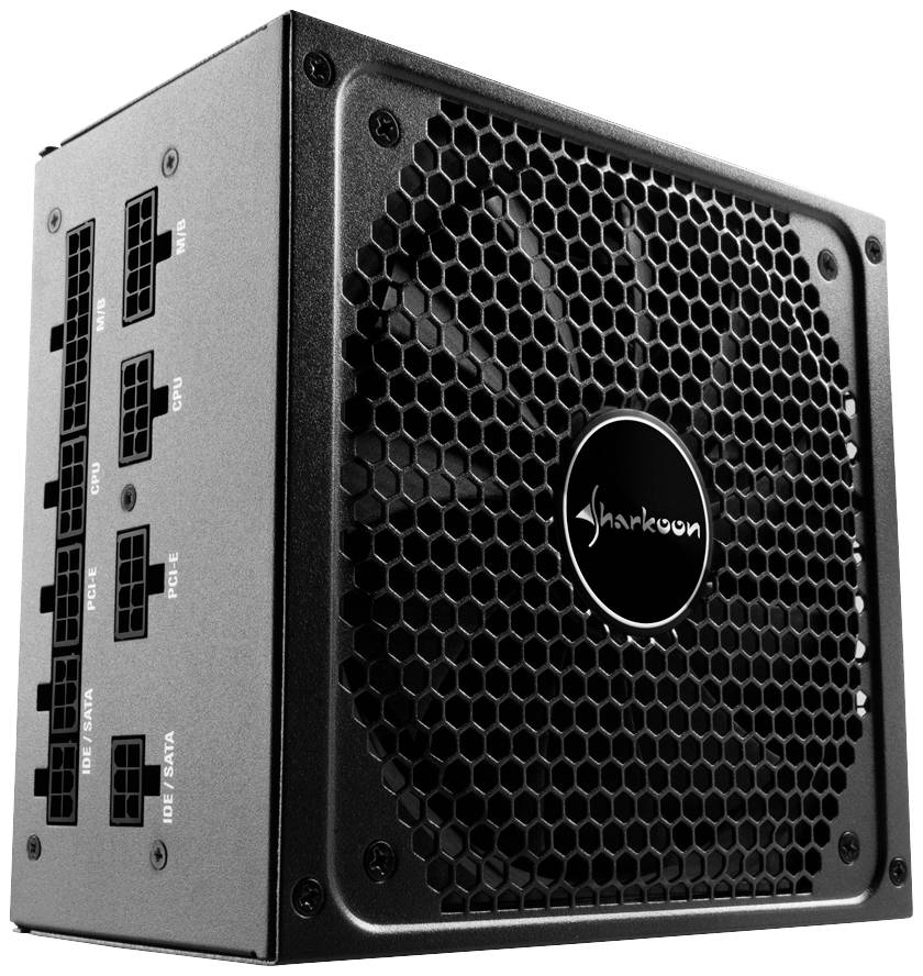 Sharkoon SilentStorm Cool Zero PC-netvoeding 750 W 80 Plus Gold