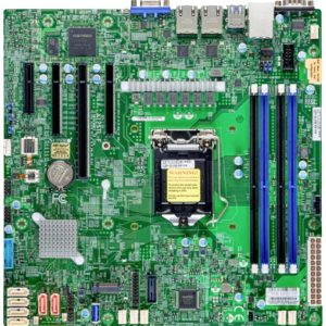 Supermicro MBD-X12STL-F-B Moederbord Socket Intel LGA 1200 Vormfactor ATX Moederbord chipset Intel® C252 Supermicro MBD-X12STL-F-B Moederbord Socket Intel LGA 1200 Vormfactor ATX Moederbord chipset Intel® C252