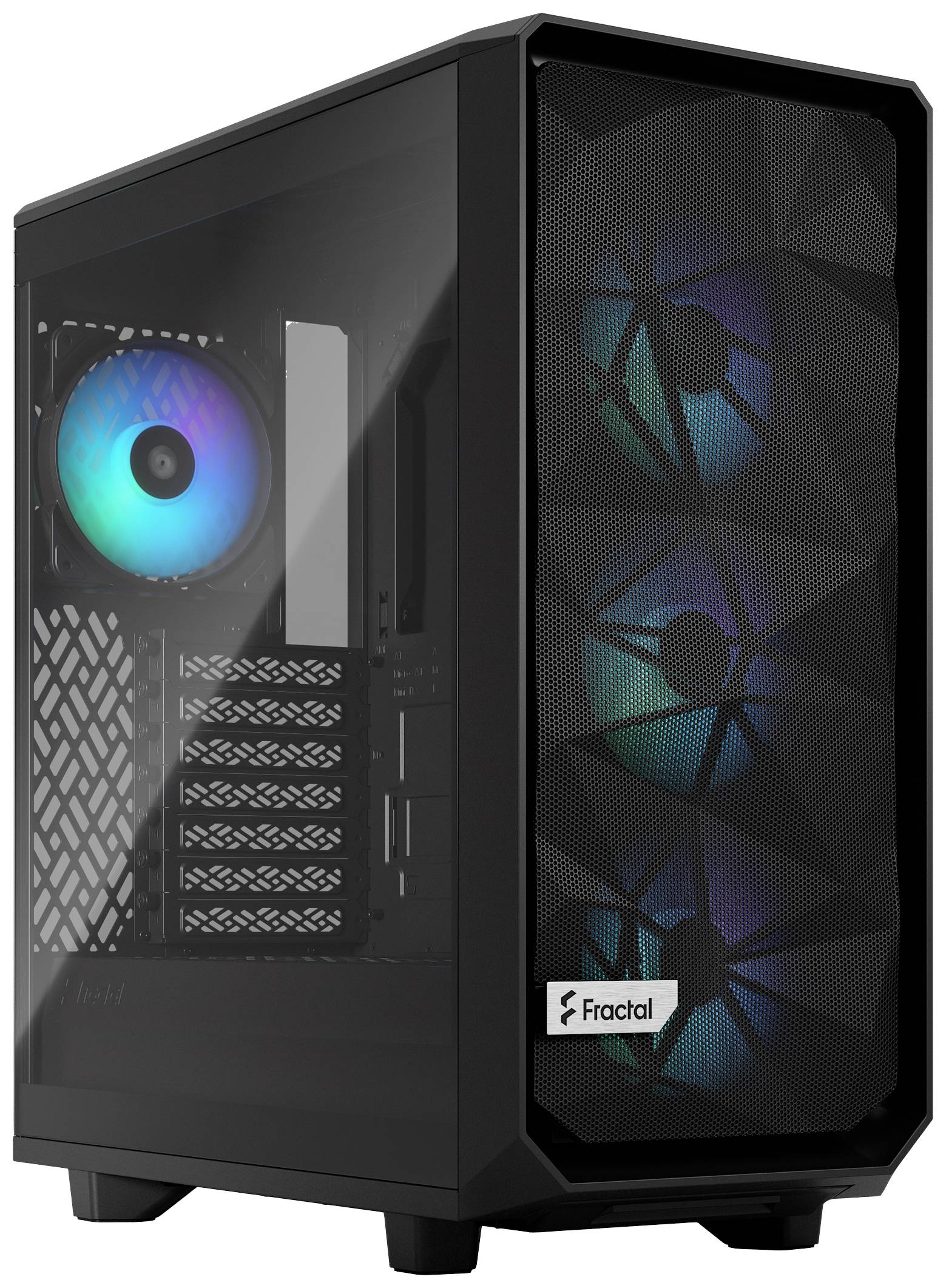 Fractal Design Meshify 2 Compact RGB PC-behuizing Zwart