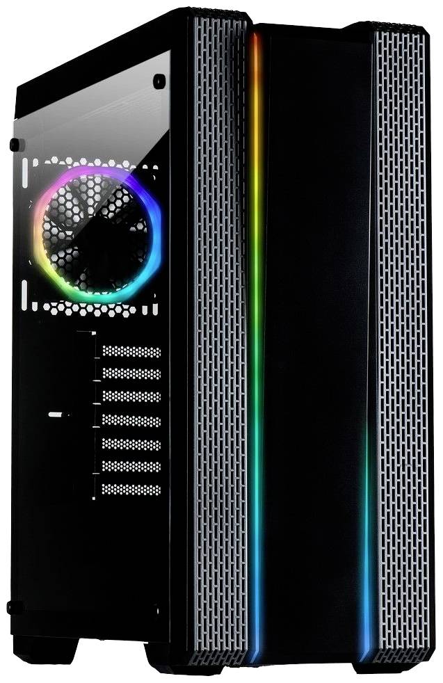 Inter-Tech S-3901 Impulse Tower PC-behuizing Zwart