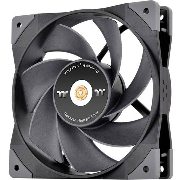 Thermaltake Thermaltake SWAFAN GT12 - TT Premium Edition PC-ventilator Zwart (b x h x d) 120 x 120 x 25 mm