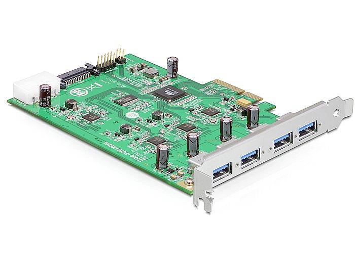 Delock 89325 PCI Express kaart USB-A 3.2 Gen 1 PCIe