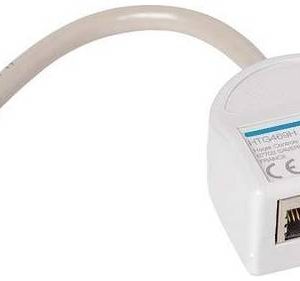 Hager Netwerk Adapter [1x RJ45-stekker – 2x RJ45-bus] 0.09 m